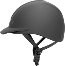 Load image into Gallery viewer, IRH Horseback Riding Safety Ergonomic Washable Rear Side Ventilation Equestrian Equi-Pro Helmet (Small / Medium - Matte Black)
