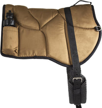 Load image into Gallery viewer, Best Friend Western Style Bareback Saddle Pad (Brown / Black)
