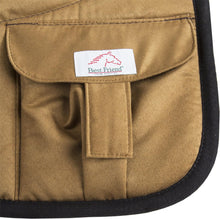 Load image into Gallery viewer, Best Friend Western Style Bareback Saddle Pad (Brown / Black)
