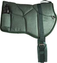 Load image into Gallery viewer, Best Friend Western Style Bareback Saddle Pad (Hunter Green)
