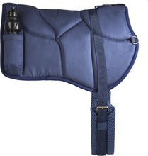 Load image into Gallery viewer, Best Friend Western Style Bareback Saddle Pad (Navy)
