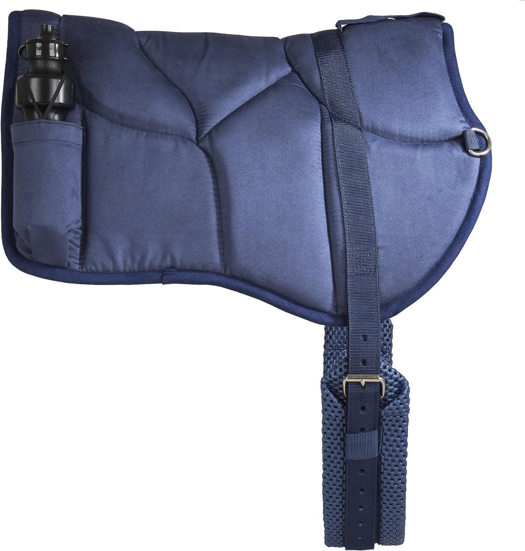 Best Friend Western Style Bareback Saddle Pad (Navy)