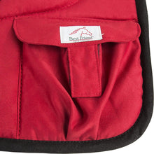 Load image into Gallery viewer, Best Friend Western Style Bareback Saddle Pad (Red)
