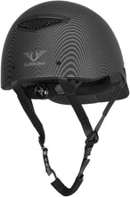 Load image into Gallery viewer, TuffRider Carbon Fiber Shell Helmet (Medium Black)
