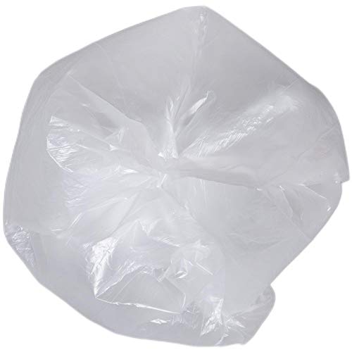  Stock Your Home Clear 4 Gallon Trash Bag (100 Pack) Un-Scented  Small Garbage Bags for Bathroom Can, Mini Waste Basket Liner, Plastic Liners  for Office Trashcan and Dog Poop, Bulk Household
